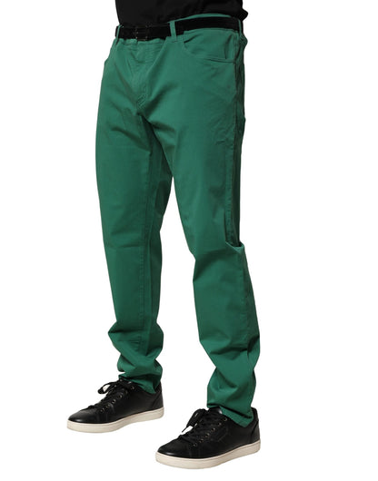 Dolce &amp; Gabbana Grüne Skinny-Jeans aus Baumwollstretch für Herren
