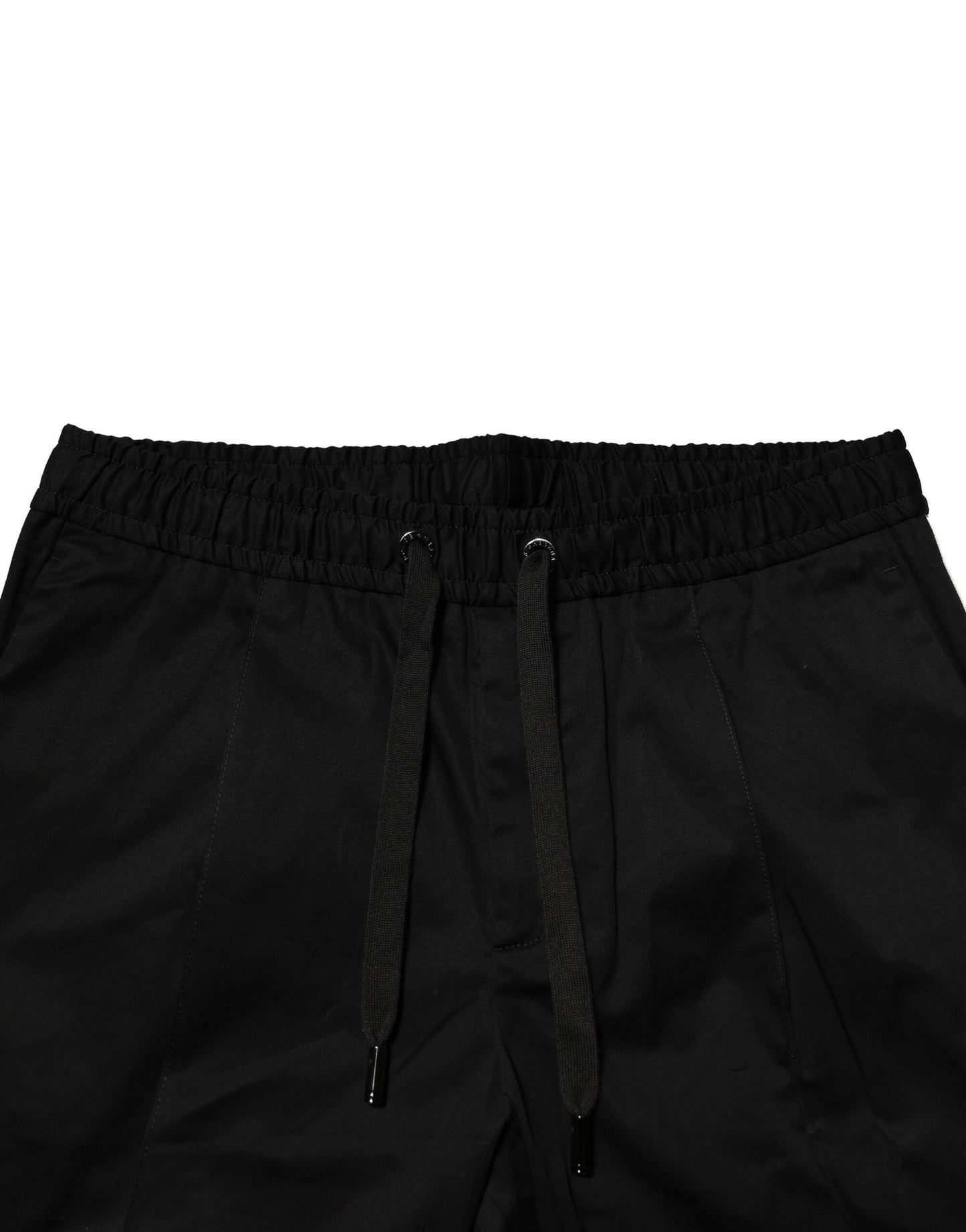 Dolce &amp; Gabbana – Schwarze Jogginghose aus Baumwolle mit mittlerer Taille