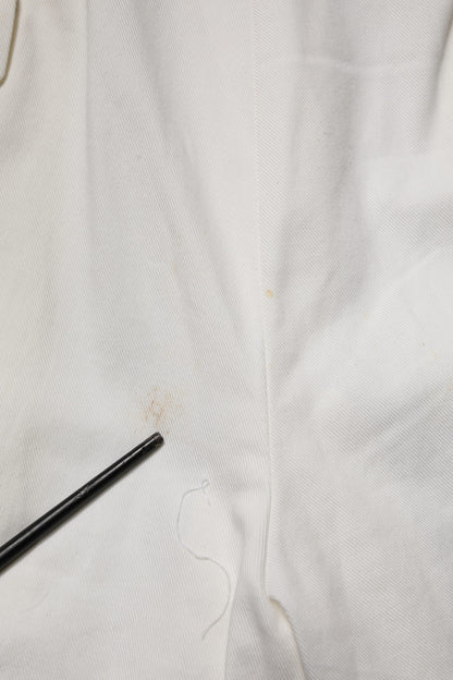 Dolce &amp; Gabbana Weiße Cargo-Jogginghose aus Baumwolle für Herren