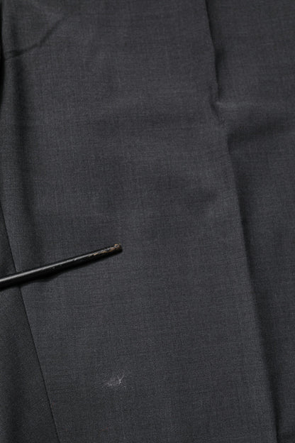 Dolce &amp; Gabbana – Schwarzes Wollkleid mit schmaler, formeller Hose