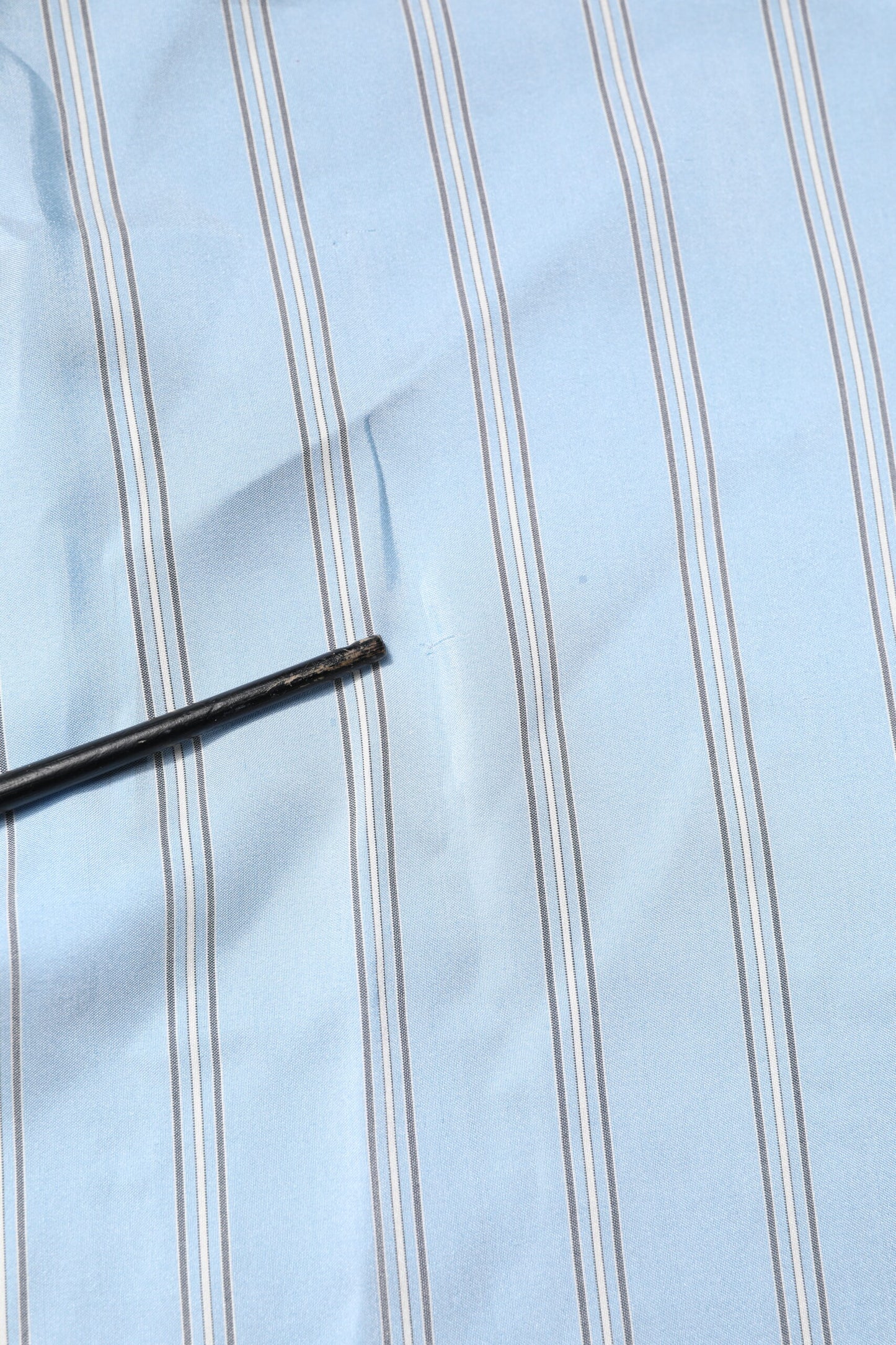 Dolce &amp; Gabbana Hellblaues MARTINI-gestreiftes formelles Hemd