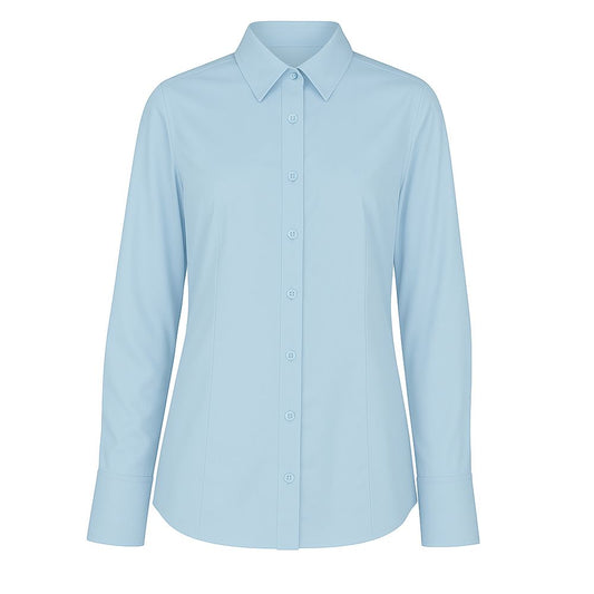 Made in Italy Blue Cotton Shirt