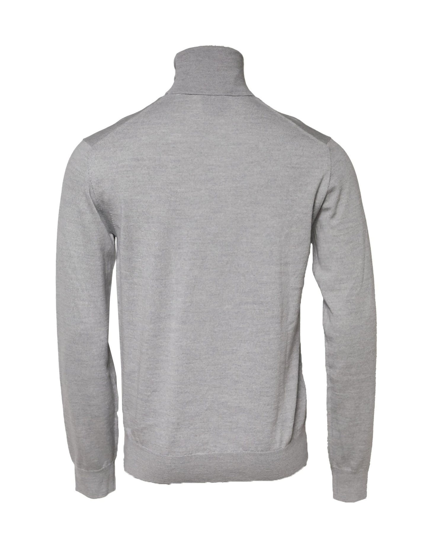 Dolce &amp; Gabbana Grauer Langarm-Rollkragenpullover