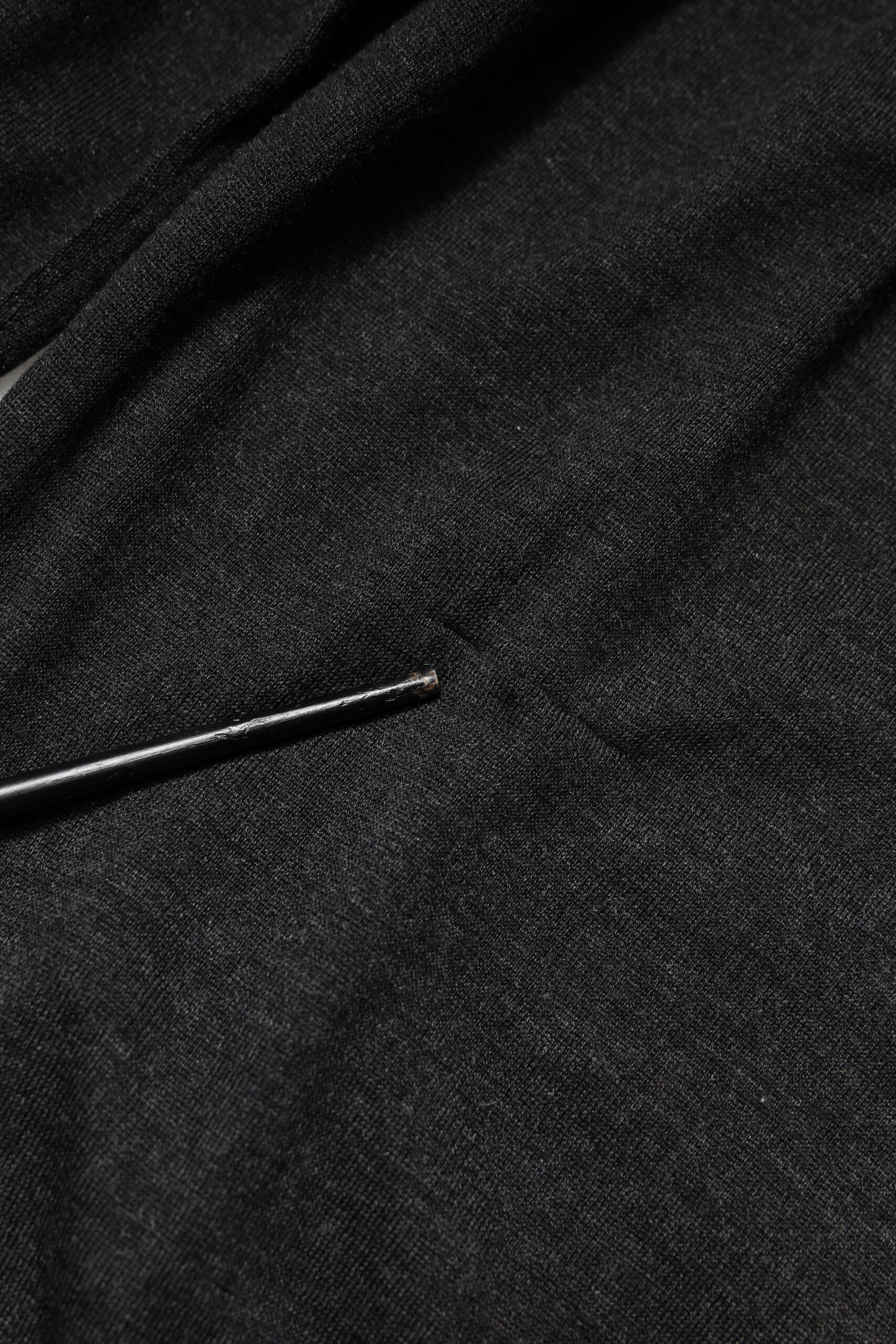 Dolce &amp; Gabbana Grauer Kaschmir-Sweatshirtpullover mit Rundhalsausschnitt