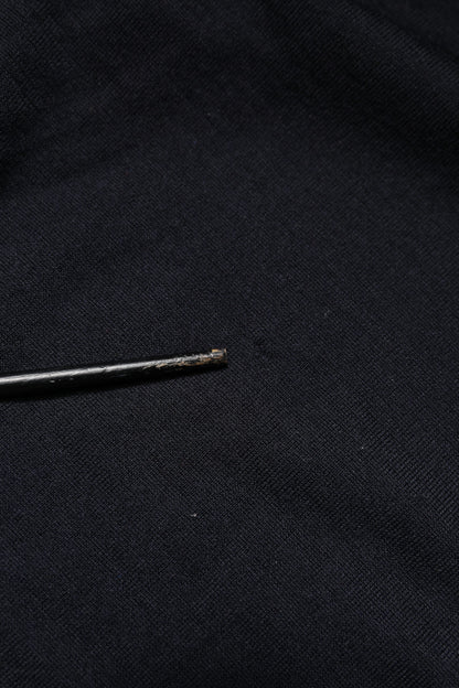 Dolce &amp; Gabbana – Schwarzes Kaschmir-Sweatshirt mit Rundhalsausschnitt