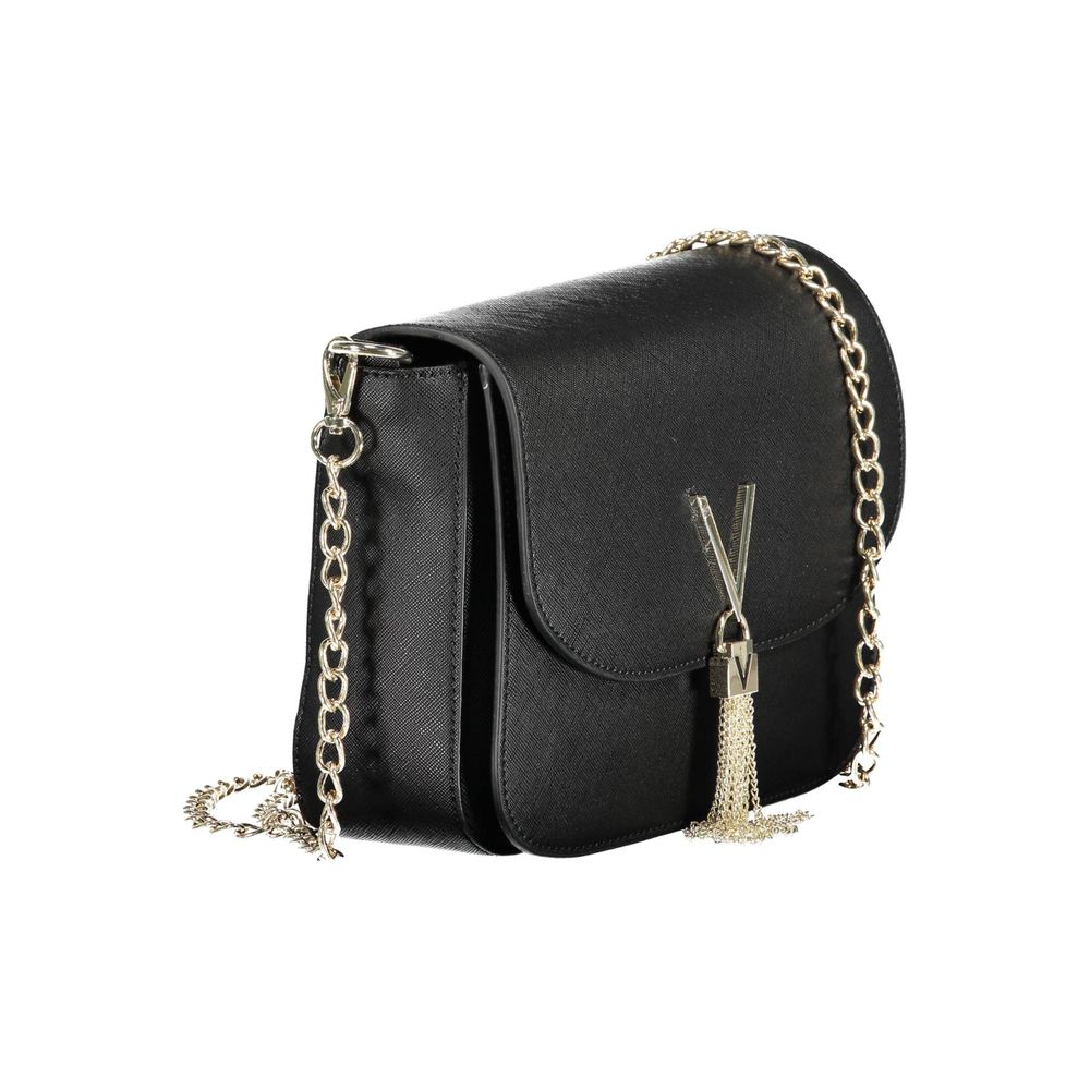 Mario Valentino Schwarze Polyethylen-Handtasche
