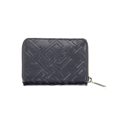 Tommy Hilfiger – Blaue Polyethylen-Geldbörse für Damen