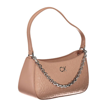 Calvin Klein Rosa Polyester Damen Handtasche