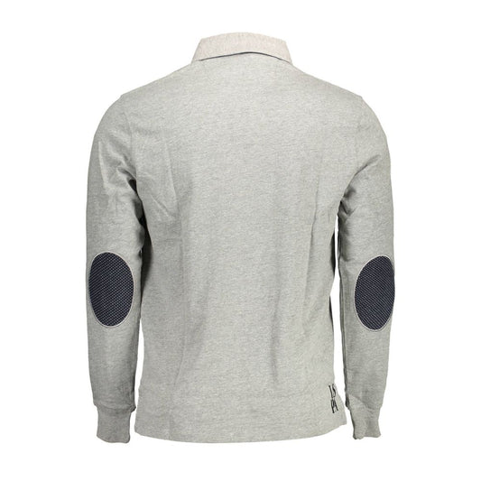 US POLO ASSN. Braunes Herren-Poloshirt aus Baumwolle