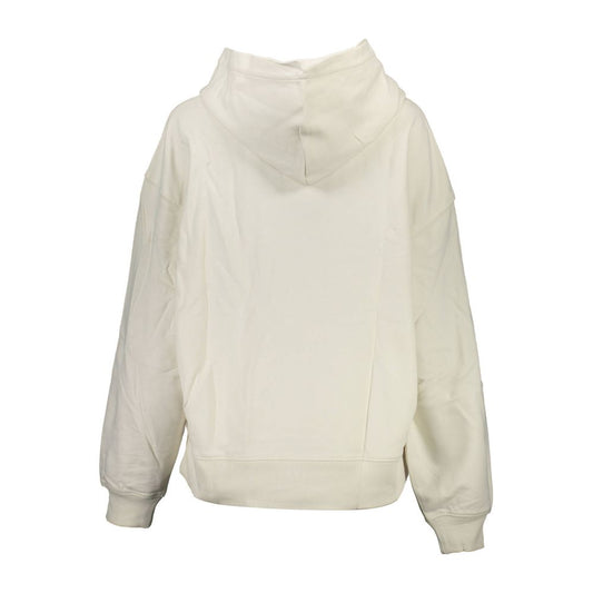 Calvin Klein Weißer Baumwollpullover für Damen
