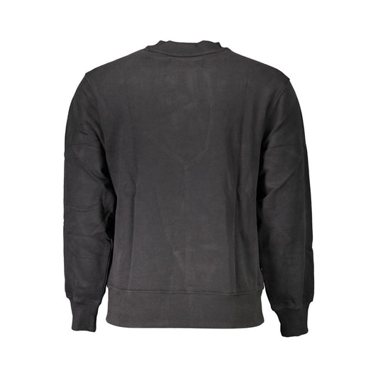 Calvin Klein Herrenpullover aus schwarzer Baumwolle