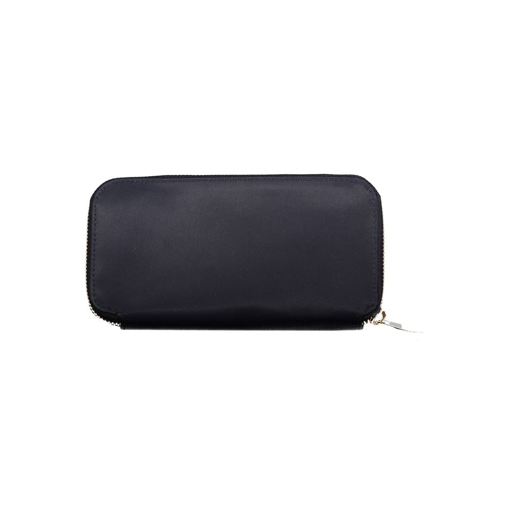 Tommy Hilfiger – Blaue Nylon-Geldbörse für Damen