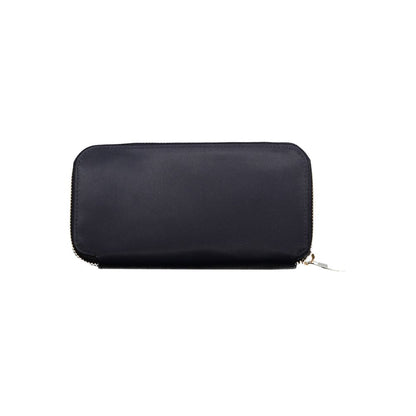 Tommy Hilfiger – Blaue Nylon-Geldbörse für Damen