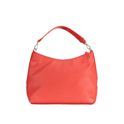 Mario Valentino Rote Polyethylen-Handtasche