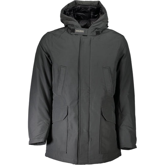 Woolrich Graue Baumwolljacke für Herren