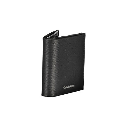 Calvin Klein – Elegante, zweifach faltbare Brieftasche aus Leder mit RFID-Block