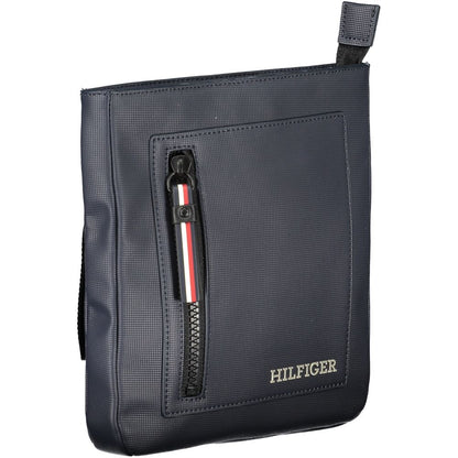 Tommy Hilfiger – Schicke blaue Umhängetasche mit kontrastierenden Details