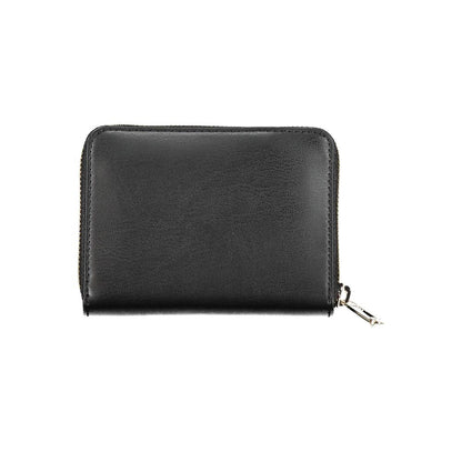 Tommy Hilfiger – Schwarze Polyethylen-Geldbörse für Damen