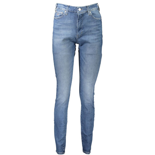 Tommy Hilfiger – Skinny-Jeans aus Baumwolle für Damen in Blau