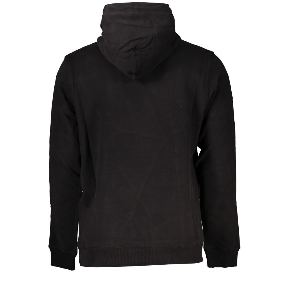 Tommy Hilfiger Schwarzer Baumwollpullover für Herren mit Kapuze