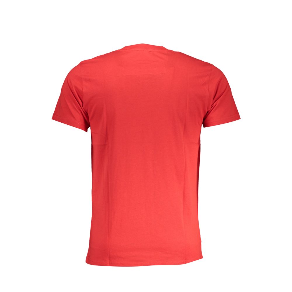 Rotes Baumwoll-T-Shirt der Cavalli-Klasse