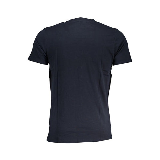 Blaues Baumwoll-T-Shirt der Cavalli Class