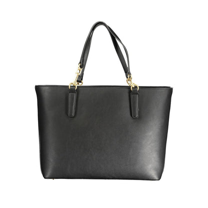 Mario Valentino Black Polyethylene Handbag