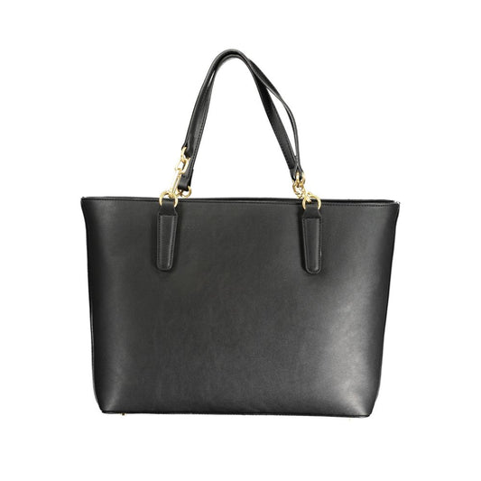 Mario Valentino Black Polyethylene Handbag