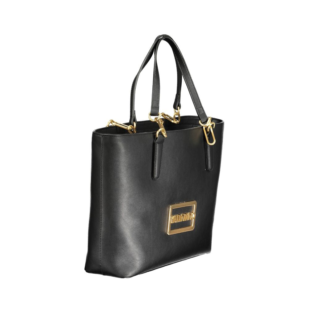 Mario Valentino Black Polyethylene Handbag