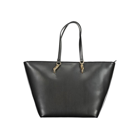 Tommy Hilfiger – Schwarze Polyethylen-Handtasche