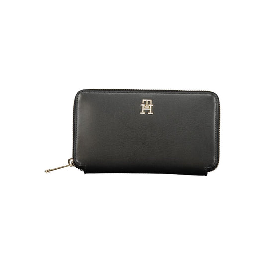 Tommy Hilfiger – Schwarze Polyethylen-Geldbörse