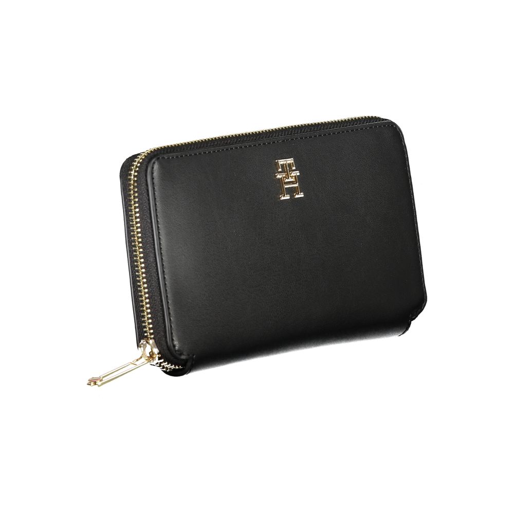 Tommy Hilfiger – Schwarze Polyethylen-Geldbörse