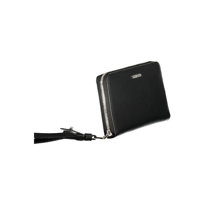 Calvin Klein – Schwarze Polyethylen-Geldbörse