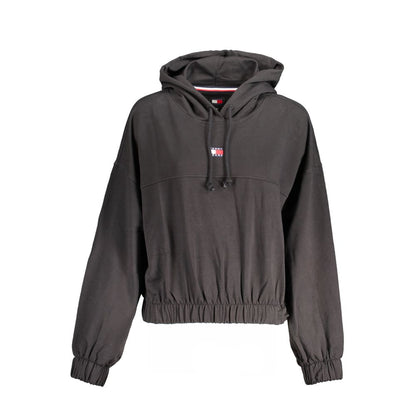 Tommy Hilfiger – Schwarzer Baumwollpullover für Damen
