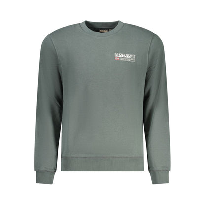 Napapijri Green Cotton Sweatshirt