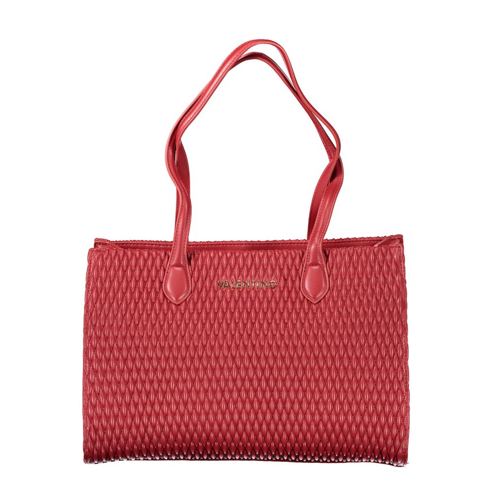 Mario Valentino Rote Polyethylen-Damenhandtasche