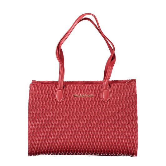 Mario Valentino Rote Polyethylen-Damenhandtasche