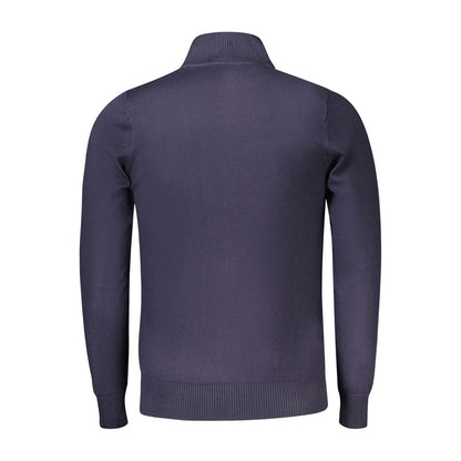 Coveri Moving Blau Viskose Herren Pullover