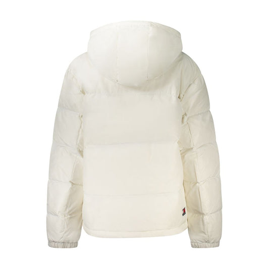 Tommy Hilfiger – Weiße Polyesterjacke für Damen