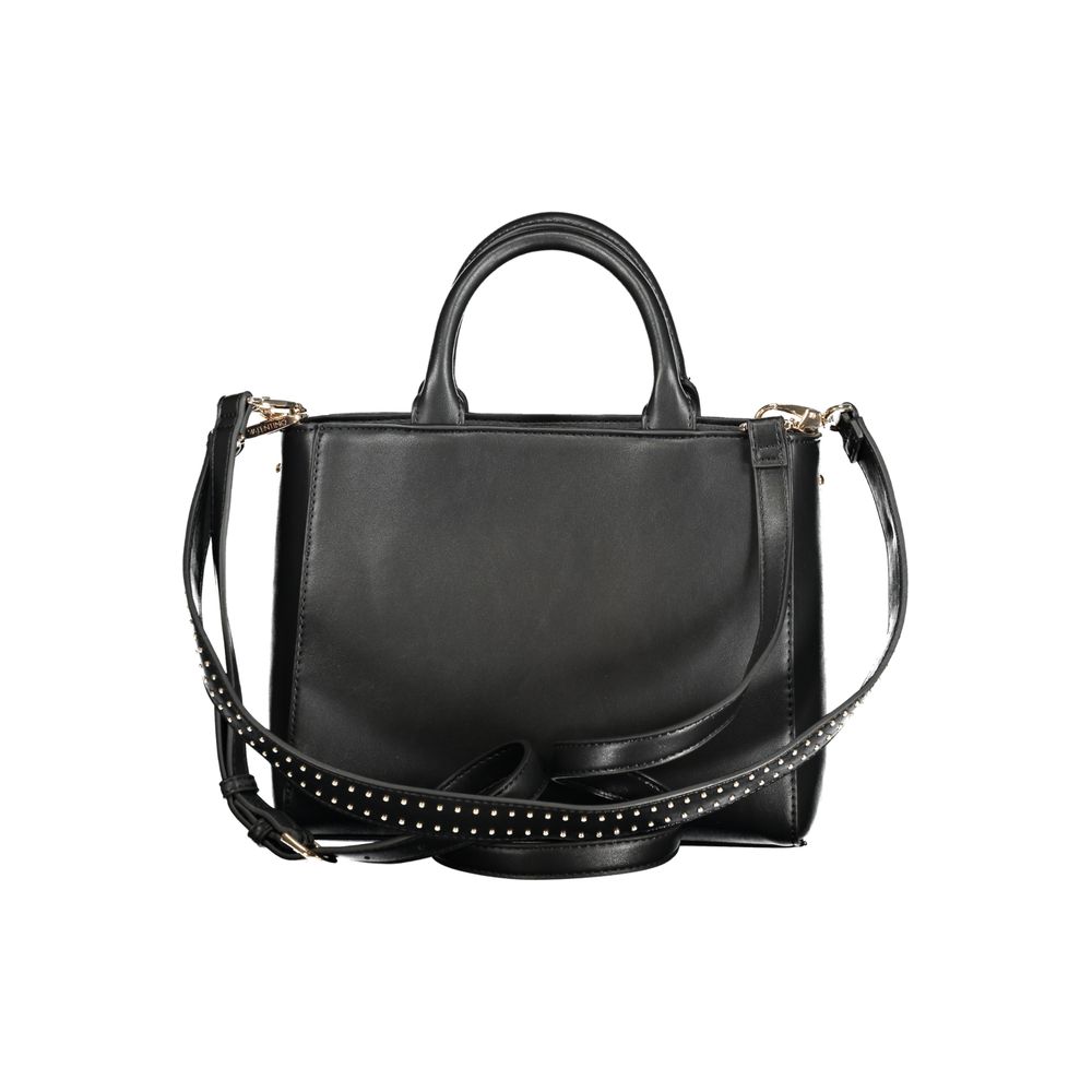 Mario Valentino Black Polyethylene Women Handbag