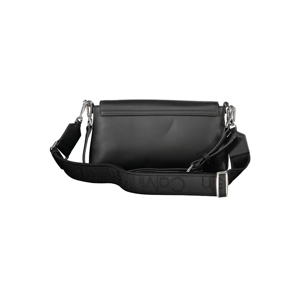 Calvin Klein Damenhandtasche aus schwarzem Polyester