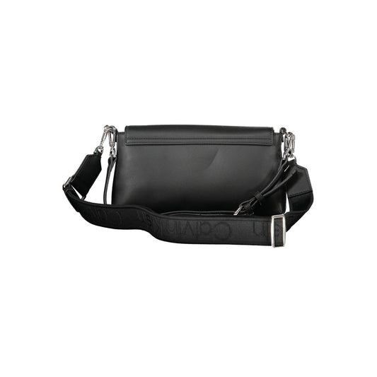 Calvin Klein Damenhandtasche aus schwarzem Polyester