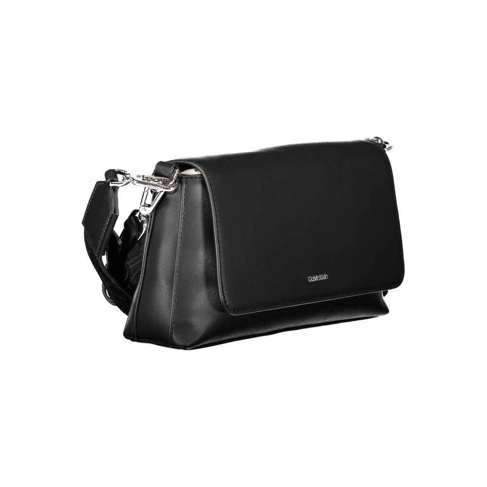 Calvin Klein Damenhandtasche aus schwarzem Polyester