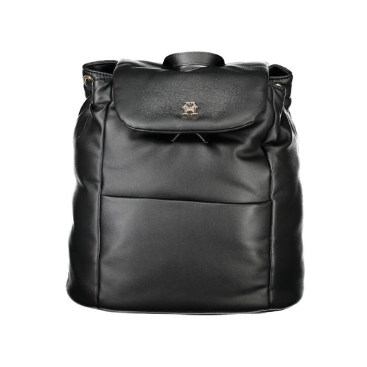 Tommy Hilfiger – Schwarzer Polyester-Rucksack für Damen