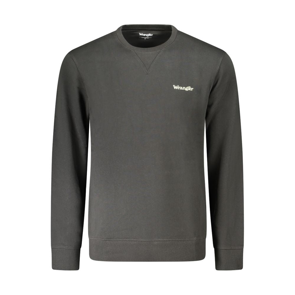 Wrangler – Schwarzer Baumwollpullover für Herren