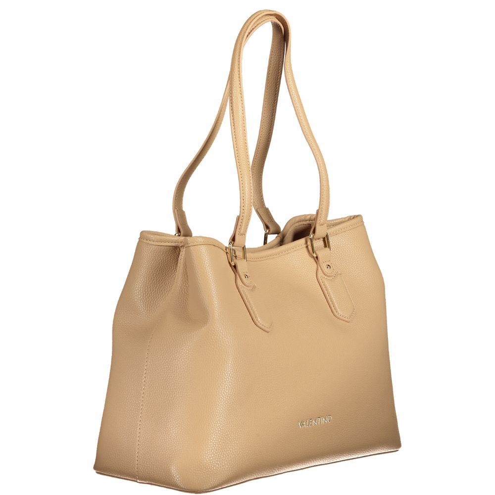 Mario Valentino Beige Polyethylen Damen Handtasche