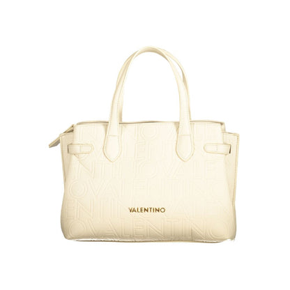 Mario Valentino Beige Polyethylen Damen Handtasche