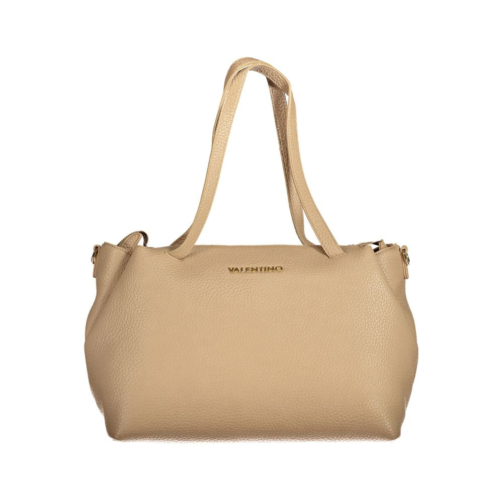 Mario Valentino Beige Polyethylen Damen Handtasche