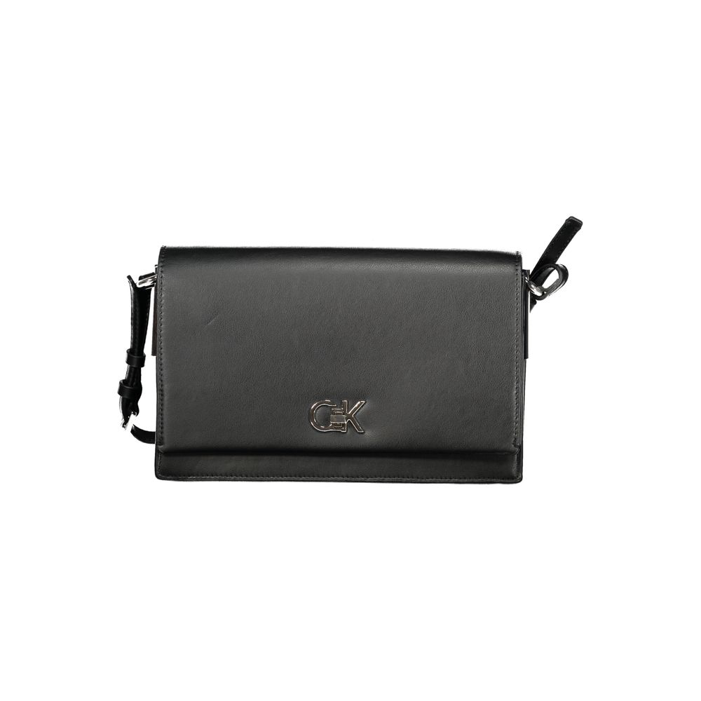 Calvin Klein Damenhandtasche aus schwarzem Polyester