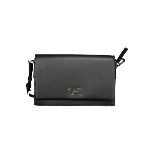 Calvin Klein Damenhandtasche aus schwarzem Polyester